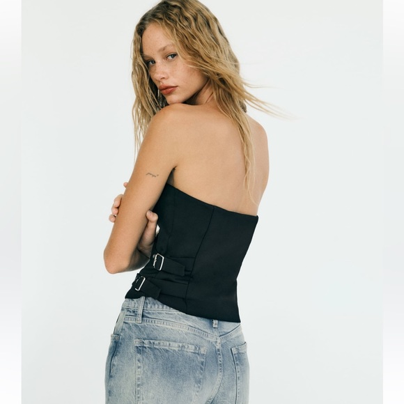 Zara - strapless buckle top - Picture 3 of 3